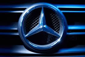 mercedes logo stock photos royalty