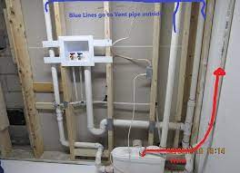 Basement Toilet Pump Plumbing