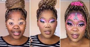 mzansi stans local makeup artist who