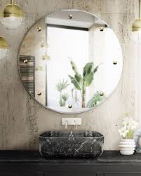Inspiration for bathroom furniture & accessories, modern vanity units, illuminated mirrors, bathroom wall sconces &. 5 Unique Mirrors To Glam Up Your Bathroom Design Maison Valentina Blog