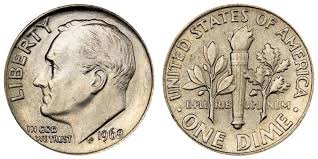 1968 Roosevelt Dime Coin Value Prices Photos Info