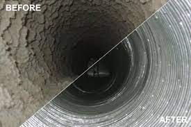 Your before and after should look like this: Fire Safety Clean Your Dryer Vents