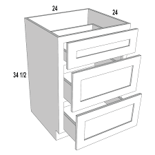 caspian shaker 3 drawer base 25x34 1