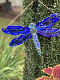Dragonfly Suncatcher Large Stained