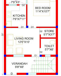20x30 North Facing House Plans