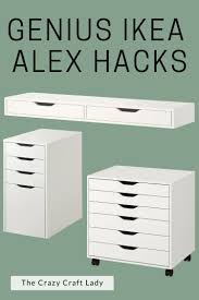 my favorite ikea alex drawer hacks to