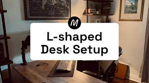 l shaped desk setup