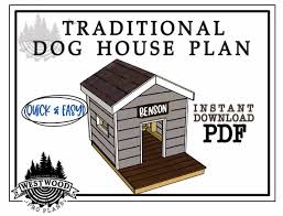 Dog House Pdf Plans Diy Digital