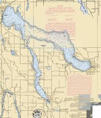 Charlevoix Lake Fishing Map Us_mi_15_21 Nautical