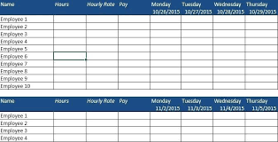 Apps For Business Weekly Employee Schedule Template Excel Free