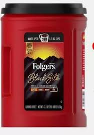 Folgers Black Silk Coffee 43 8oz For