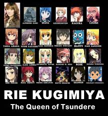 Tsundere (ツンデレ, pronounced tsundeleh) is a stock (often female). Queen Of Tsundere Anime