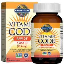 garden of life raw vitamin code raw d3
