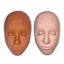 advanced training mannequin head with
