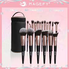 magefy 18 pcs set makeup brush set