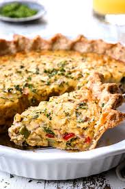 ham and cheese quiche homemde or