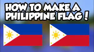 how to make a philippine flag in mcpe