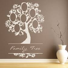 Family Tree Fl Picture Wall Sticker