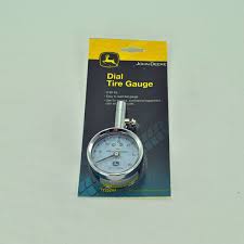 John Deere Dial Tire Pressure Gauge 0 60 Psi Ty25244