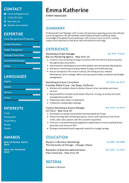 You need the kind of cv that wows recruiters and. Event Manager Resume Example Cv Sample 2020 Resumekraft