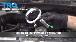 how to replace interior door handle