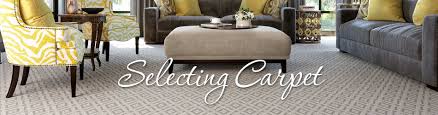 selecting carpet floors to go