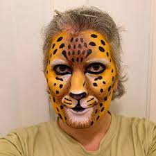 realistic leopard makeup 2nd try weasyl