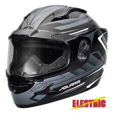 Cyclone 2 0 Adv Gloss Black Polaris Snowmobile Helmet