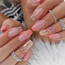 54 pretty glitter acrylic nail designs