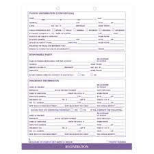 Clinical Record Dental Charts Patient Registration White 100