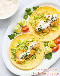 wickedly good fish taco sauce perfect