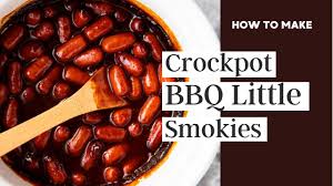 crockpot bbq little smokies recipe