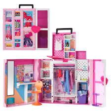 barbie dream closet playset with 35