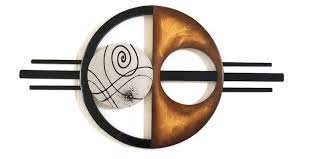 Mid Century Modern Swirl Wall Art