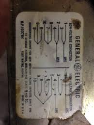 Effects of high voltage* one of the basic things that people assume is, that since low voltage increases the amperage draw on motors, then by the same reasoning, high voltage would tend to reduce the amperage draw of the motor. General Electric Motor Wiring Fine Homebuilding
