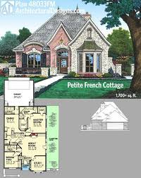 Plan 48033fm Petite French Cottage