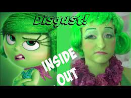 inside out disgust makeup tutorial