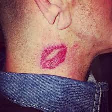 all the secrets about lips neck tattoo
