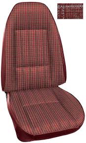 Carmine Front Bucket Seat Upholstery