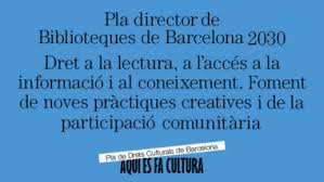 Impulso a las bibliotecas de Barcelona con el nuevo plan director ...