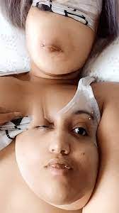 Breasts in face