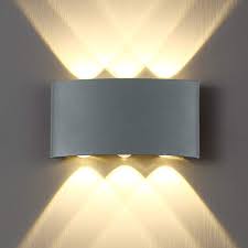 Amazon Com Modern Led Wall Light 12w Led Wall Sconce Up Down Wall Lamp Aluminium Wall Lights For Living Room Bedroom Hallway Staircase And Corridor Warm White 12w Waterproof Home Improvement