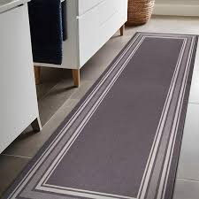 beverly rug 2 x 7 gray carmel bordered