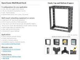 Open Frame Wall Mount Project The