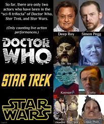 So, to keep us all laughing as a star trek series and a new star wars movie come out in the same year, we've gathered some of the most ridiculous (and most savage) star trek vs. Actors In Doctor Who Star Trek And Star Wars Album On Imgur