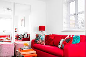 75 Red Living Room Ideas You Ll Love