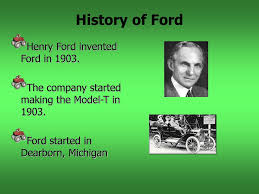 ppt ford motor company powerpoint