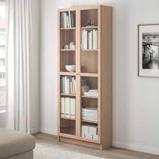 Billy Oxberg Bookcase With Glass Door