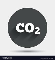 co2 carbon dioxide formula sign icon
