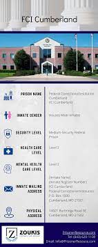 FCI Cumberland - Cumberland Federal Prison - Zoukis Consulting Group